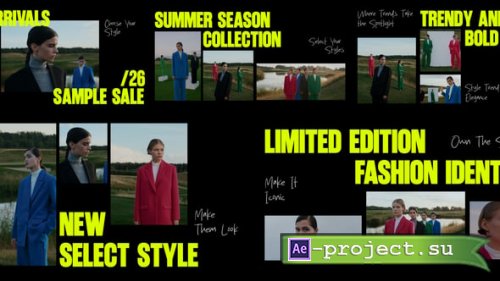 Videohive - Fashion Intro - 61802537 - Project for After Effects