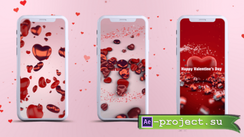 Videohive - Valentine's Day Stories - 56383062 - Project for After Effects