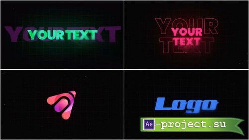 Videohive - Glitch Logo Animation - 61807238 - Project for After Effects