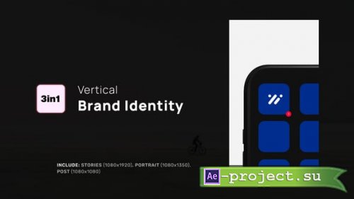 Videohive - Vertical Brand Identity - 61798483 - Project for After Effects