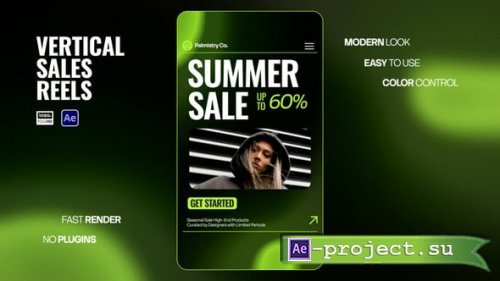 Videohive - Vertical Sales Reels - 61825295 - Project for After Effects