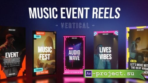 Videohive - Music Reels - 61851879 - Project for After Effects