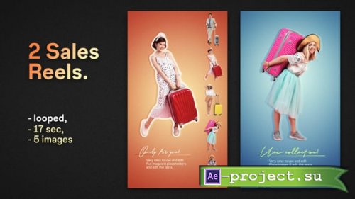 Videohive - 2 Sales Reels - 61853552 - Project for After Effects