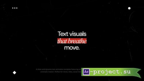 Videohive - Animated Text | AE - 61871859 - Project for After Effects