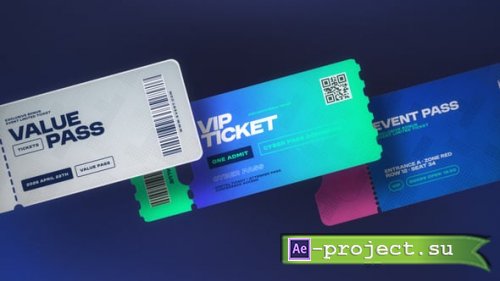 Videohive - Event Digital Tickets - 61872660 - Project for After Effects