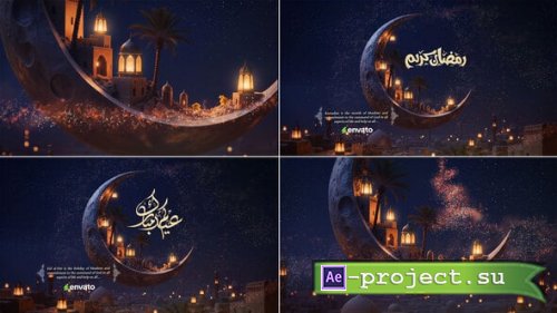 Videohive - Ramadan Kareem & Eid Mubarak - 61877712 - Project for After Effects