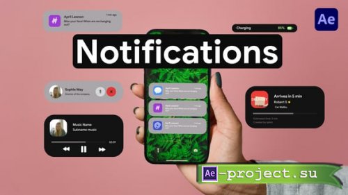Videohive - Notifications - 61877719 - Project for After Effects