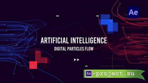 Videohive - Neural Data Streams Logo - 61872540 - Project for After Effects