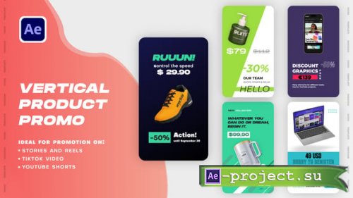 Videohive - Instagram Vertical Product Promo - 61855941 - Project for After Effects