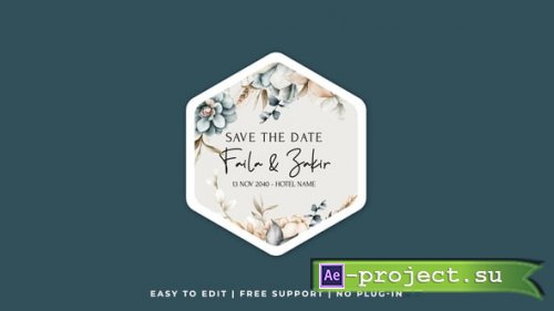 Videohive - Label Flower Titles - 61891908 - Project for After Effects