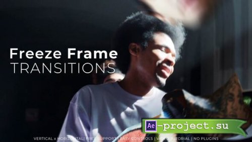 Videohive - Freeze Frame Transitions | MOGRT - 61853235 - Premiere Pro Templates
