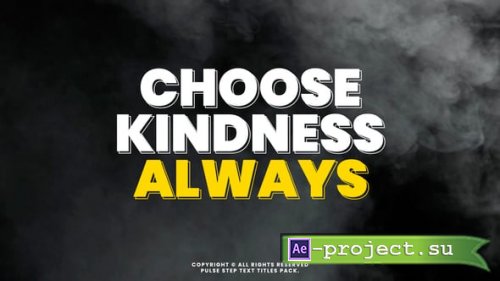 Videohive - Pulse Step Text - 61893017 - Project for After Effects