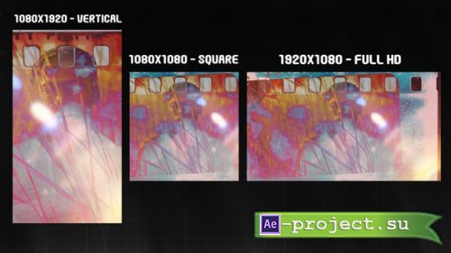 Videohive - Vintage Film Transitions - 61897081 - Project for After Effects