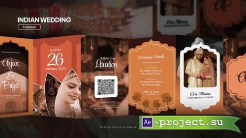 Videohive - Indian Wedding Invitation - 61901091 - Project for After Effects