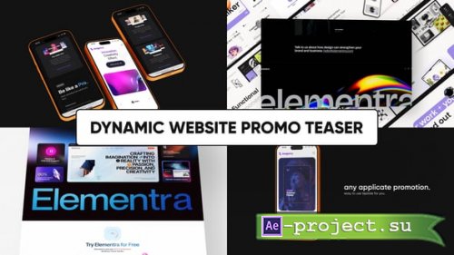 Videohive - Dynamic Website Promo Teaser - 61907577 - Project for After Effects