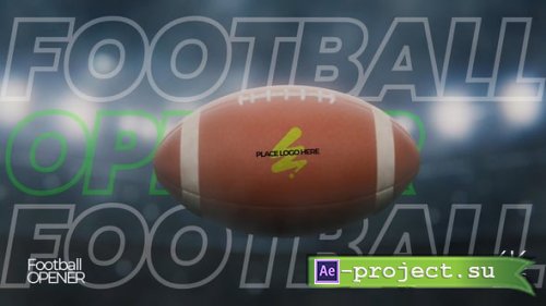 Videohive - Football Opener - 61906555 - Project for After Effects