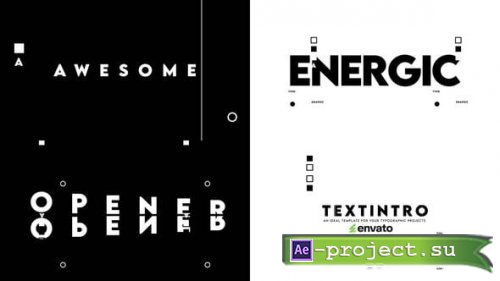 Videohive - Dynamic Text Intro - 61901359 - Project for After Effects