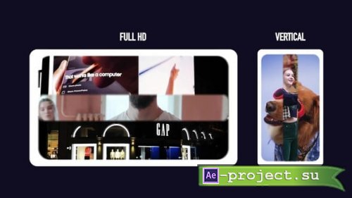 Videohive - Smooth Multiscreen Opener - 61903280 - Project for After Effects