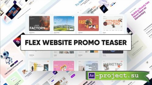 Videohive - Flex Website Promo Teaser - 61921856 - Project for After Effects