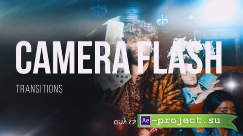 Videohive - Camera Flash Transitions - 61949574 - Project for After Effects