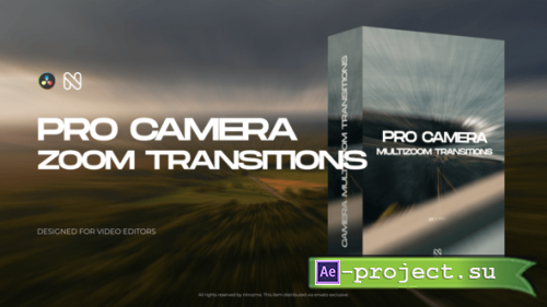 Videohive - Pro Camera Zoom Transitions for DaVinci Resolve - 61897687 - DaVinci Resolve Templates
