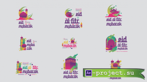 Videohive - Eid Al-Fitr Title After Effects - 61959303 - Project for After Effects