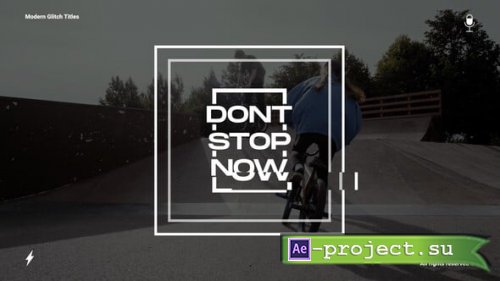 Videohive - Modern Glitch Titles - 61977248 - Project for After Effects