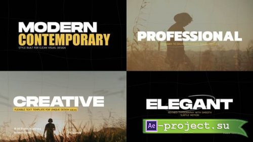 Videohive - Modern Titles  AE - 61959180 - Project for After Effects
