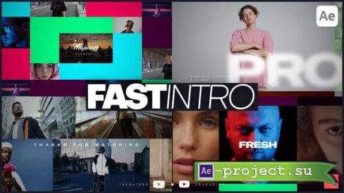 Videohive - Fast Intro - 61920863 - Project for After Effects