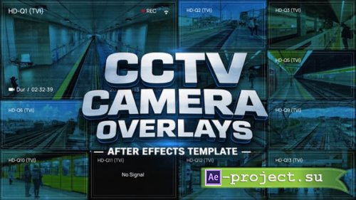 Videohive - CCTV Digital Security Interface Pack - 61989272 - Project for After Effects