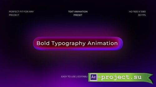 Videohive - Advanced Moving Text Animation Box - 61978191 - Project for After Effects