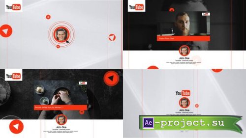 Videohive - Minimal Youtube Portfolio Promo - 61992746 - Project for After Effects