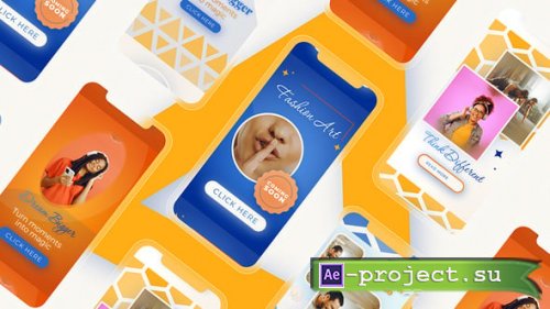 Videohive - Vertical Instagram Promo - 61982086 - Project for After Effects