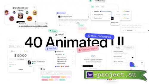 Videohive - UI Packs - 62001029 - Project for After Effects