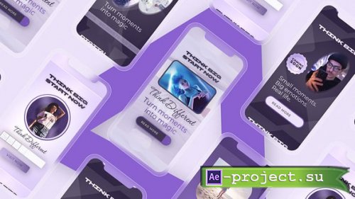 Videohive - Vertical Video Showcase - 61995151 - Project for After Effects