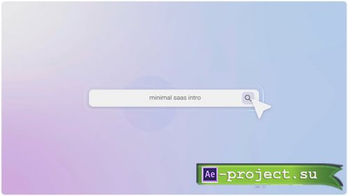 Videohive - Minimal SaaS Search Intro - 62008689 - Project for After Effects