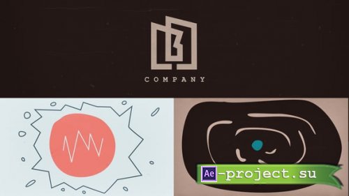 Videohive - Minimal Retro Logo Intro - 62013156 - Project for After Effects