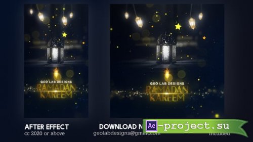 Videohive - Ramadan Kareem Slideshow - 62013645 - Project for After Effects