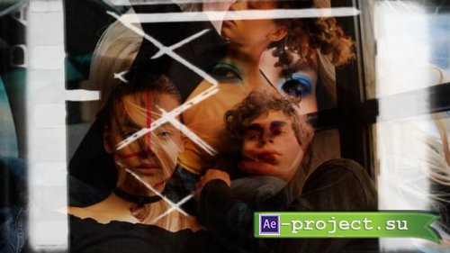 Videohive -  Film Burn Transitions AE - 62030158 - Project for After Effects