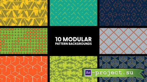 Videohive - Modular Pattern Backgrounds - 61988795 - Project for After Effects