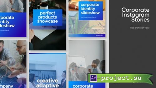 Videohive - Clean Corporate Instagram Stories - 62019424 - Project for After Effects