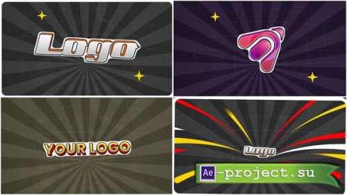 Videohive - Cartoon Logo Animation - 62035043 - Project for After Effects