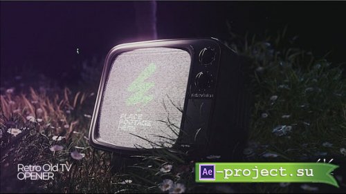 Videohive - Retro Old TV Mockup - 62049652 - Project for After Effects