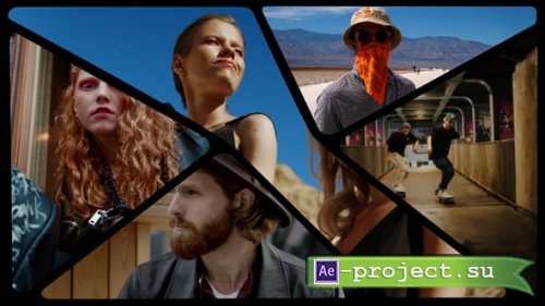 Videohive - Split Screens - 5 Frames (AE) - 62051631 - Project for After Effects
