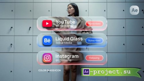  Videohive - Liquid Glass Social Media - 62058341 - Project for After Effects