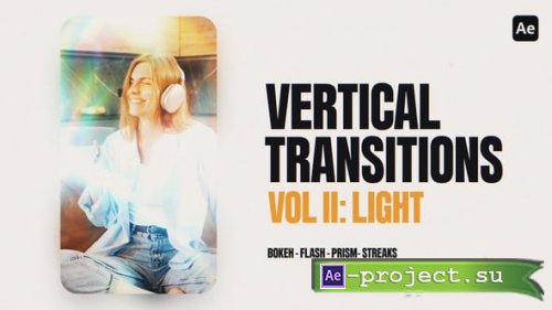 Videohive - Vertical Flash Transitions - 62067916 - Project for After Effects