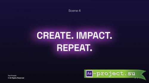 Videohive - Text Presets | After Effects - 62000322 - Project for After Effects