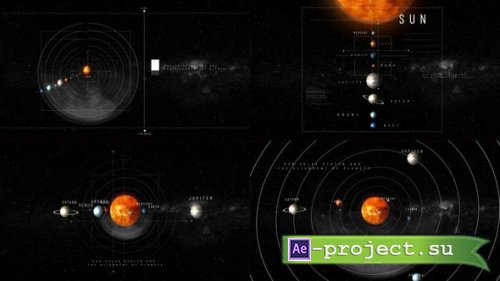 Videohive - Solar System Visual Pack - 62058605 - Project for After Effects