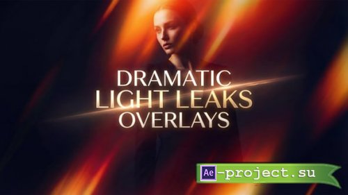 Videohive - Dramatic Light Leaks Overlays DR - 61959796 - DaVinci Resolve Templates