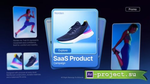 Videohive - SaaS Product Promo - 62068305 - Project for After Effects